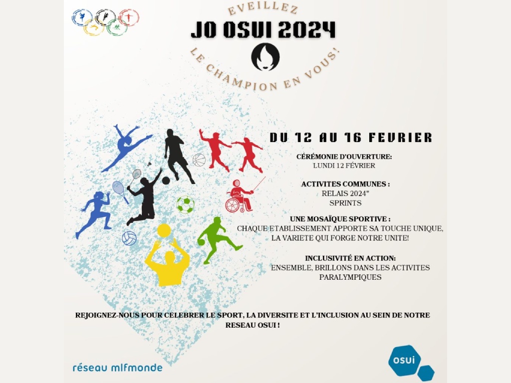 JO OSUI 2024 affiche